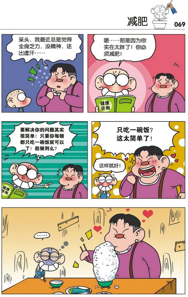 呆头为旺财同学介绍了个女朋友,结果旺财很是火大哦!