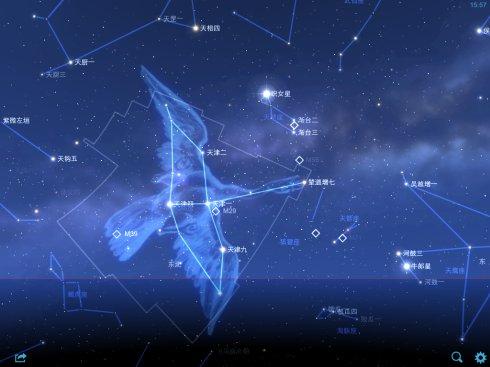 牛郎星,即河鼓二,天鹰座α星.距离地球16.7光年.
