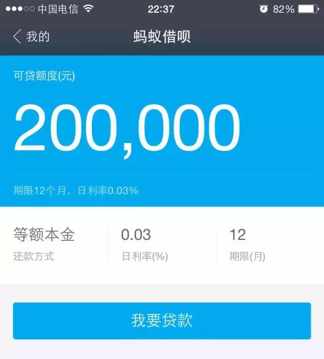 刚刚宣布,刷信用就能向马云借50万!