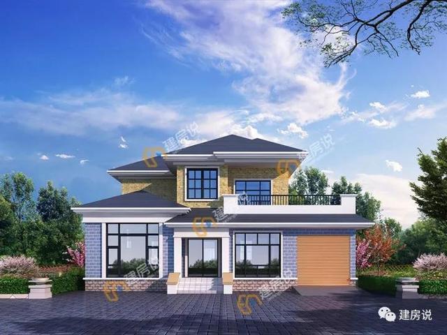 农村10.5x19.2米别墅设计图,这才是咱老百姓的房子!