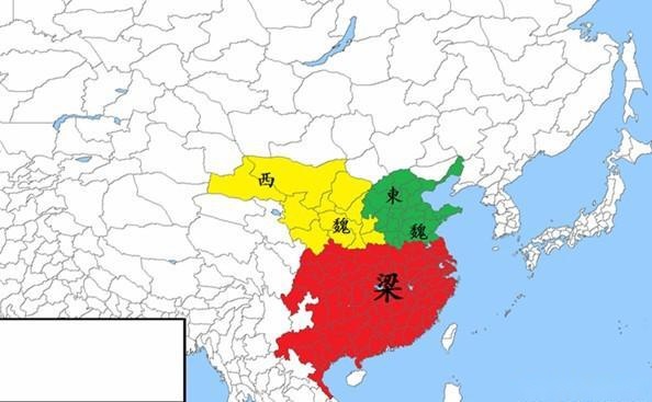 陈(32年):公元557-公元589,北周:公元557-581,北齐:公元550-577