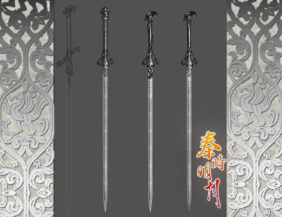 秦时明月:一把剑的艺术之旅,看尽幕后玄机剑谱名剑诞生的艰辛
