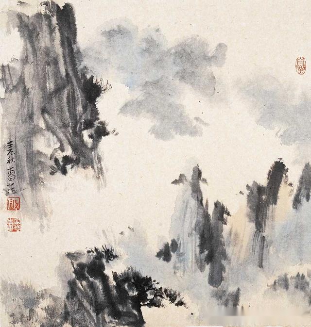 山不是山,水不是水,教富斌新写意山水画欣赏