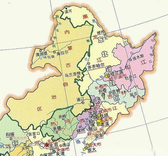 东北行政区划变迁史