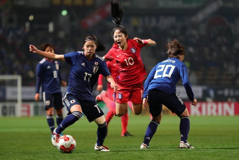 足坛女神! 东亚杯韩国女足核心堪比女星张柏芝!